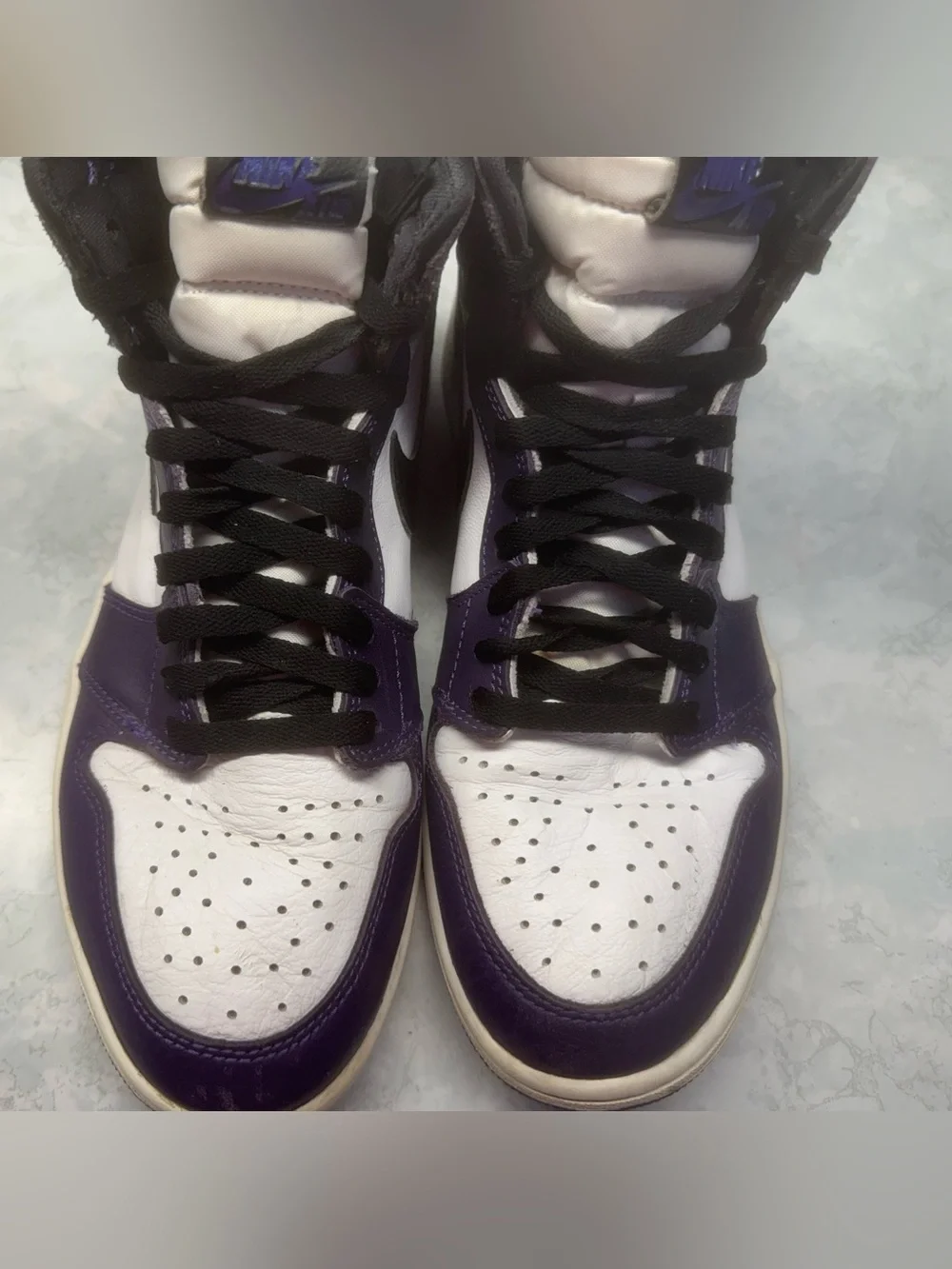 Jordan 1 Retro High Court Purple White